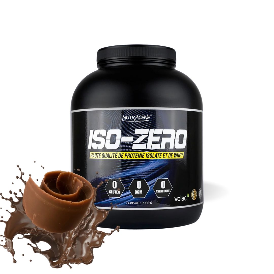 Image of ISO ZERO WHEY PROTEINE 2kg ( NUTRAGENE)