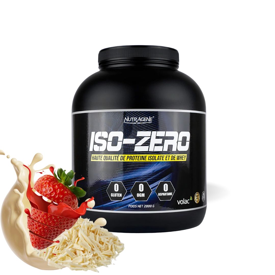 Image of ISO ZERO WHEY PROTEINE 2kg ( NUTRAGENE)