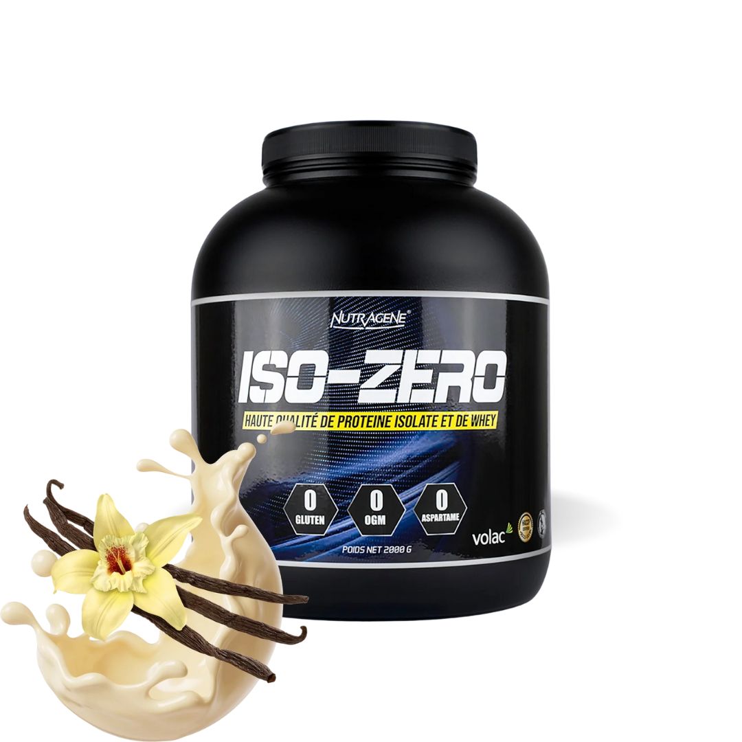 Image of ISO ZERO WHEY PROTEINE 2kg ( NUTRAGENE)