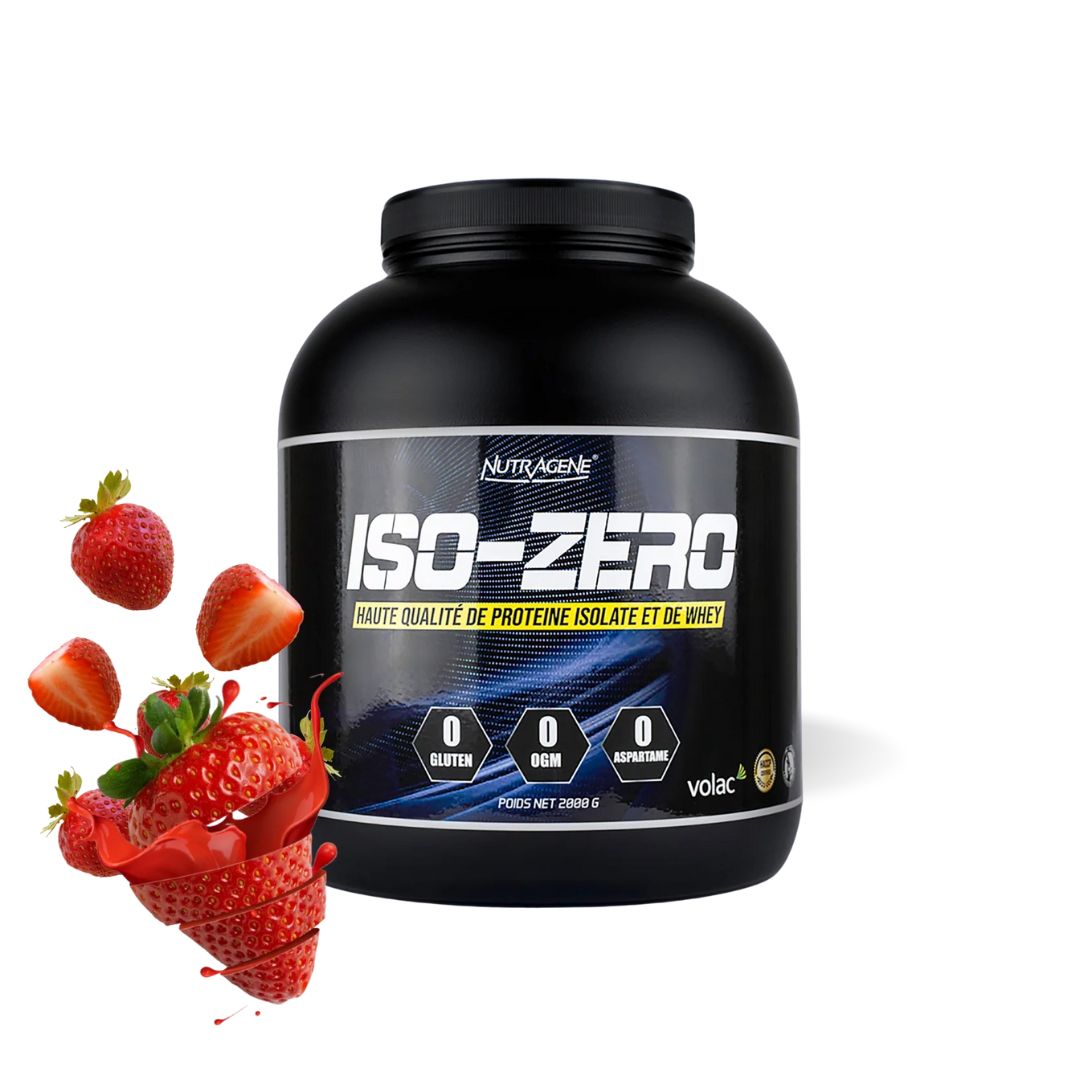 Image of ISO ZERO WHEY PROTEINE 2kg ( NUTRAGENE)