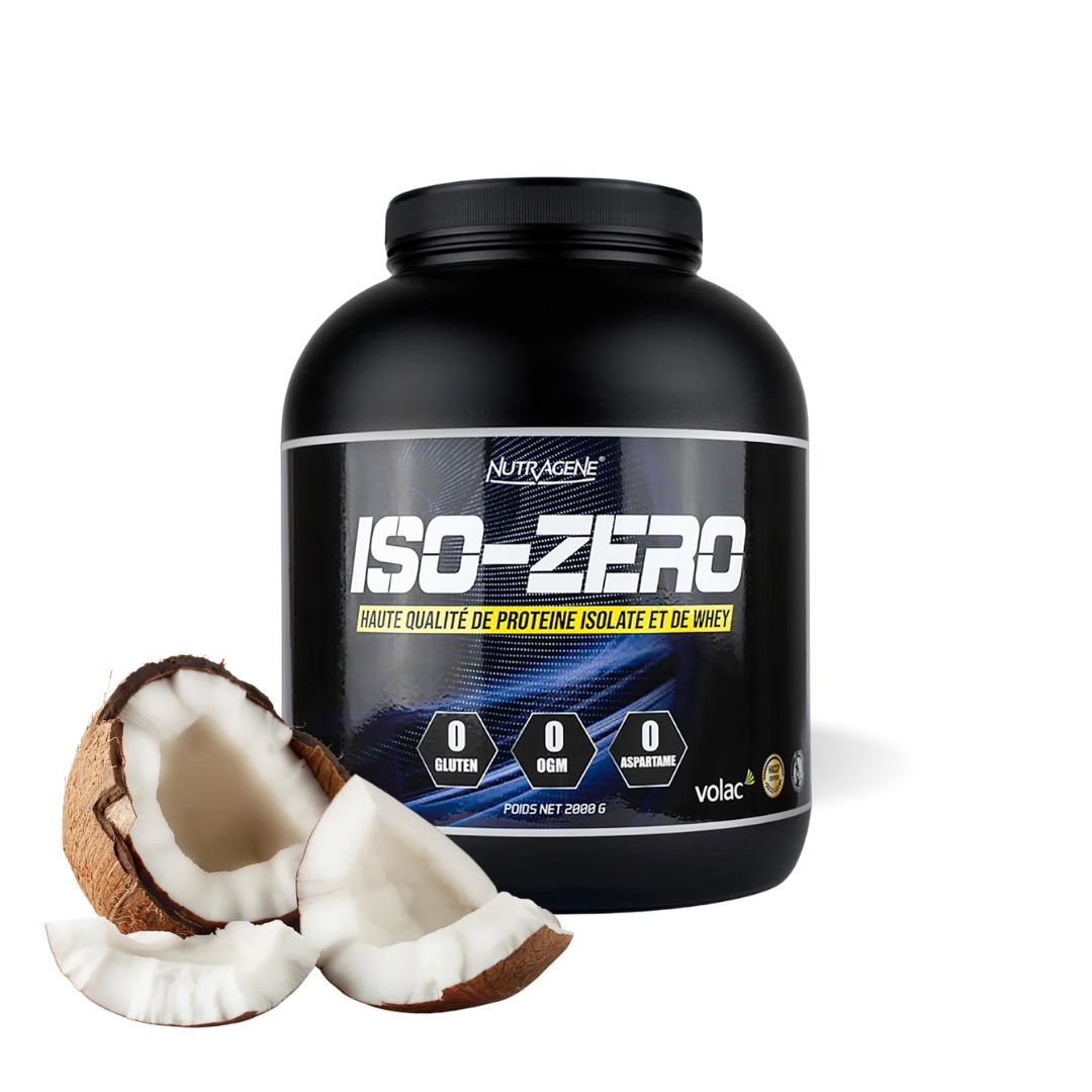 Image of ISO ZERO WHEY PROTEINE 2kg ( NUTRAGENE)