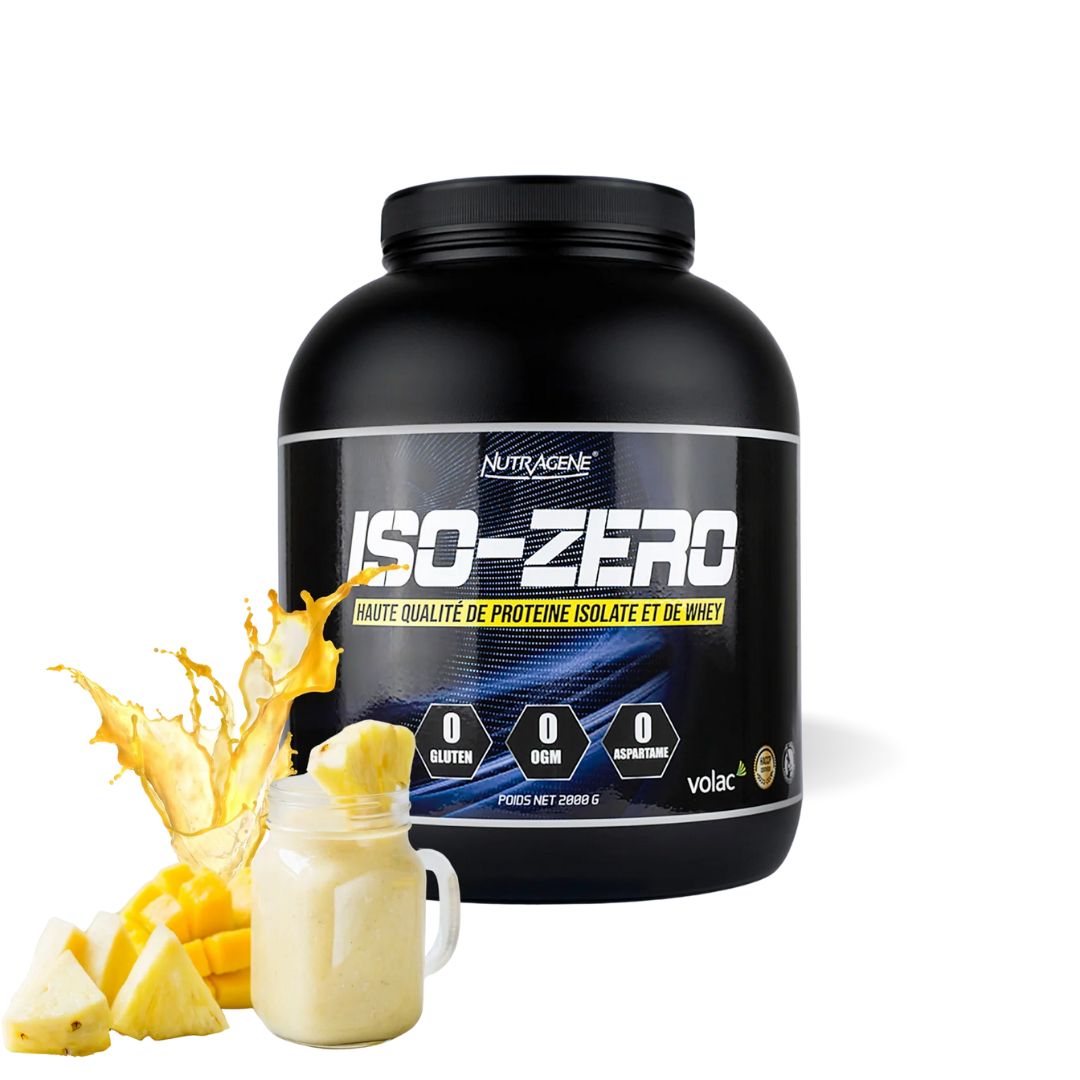 Image of ISO ZERO WHEY PROTEINE 2kg ( NUTRAGENE)