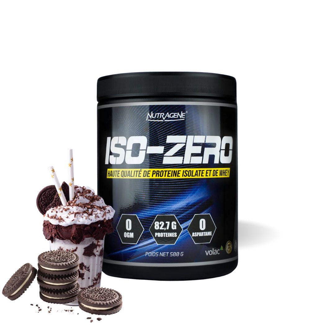 Image of ISO ZERO WHEY PROTEINE 500g (NUTRAGENE)